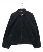 POLO RALPH LAURENポロ・ラルフローレン）の古着「フリーススイングトップ」｜ブラック