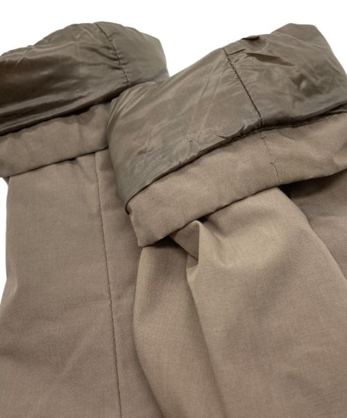 HERNO（ヘルノ）HERNO (ヘルノ) 中綿ステンカラーコート ベージュ サイズ:Mの古着・服飾アイテム