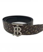 BURBERRYバーバリー）の古着「レザーベルト」｜ベージュ