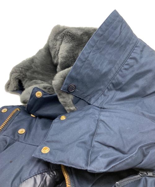 WOOLRICH（ウールリッチ）WOOLRICH (ウールリッチ) ラビットファー ボウブリッジパーカー ネイビー サイズ:Sの古着・服飾アイテム