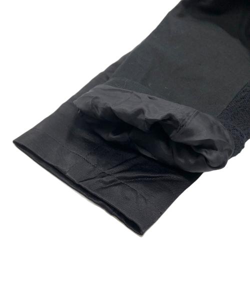 Y's（ワイズ）Y's (ワイズ) PATCHWORK RIGHT FRONT JERSEY JACK（ライトフロント・ジャージージャケット） ブラック サイズ:1の古着・服飾アイテム