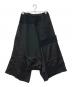 Y's (ワイズ) パターン切替サルエルパンツ ブラック サイズ:1：18000円