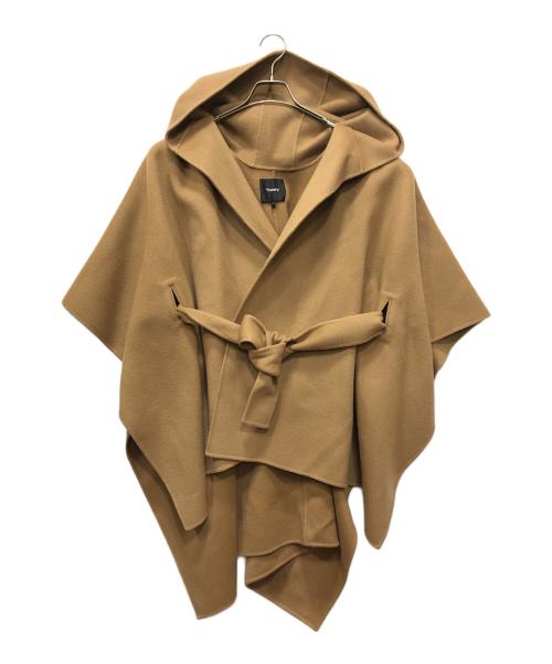 theory（セオリー）theory (セオリー) ポンチョ ブラウン サイズ:Sの古着・服飾アイテム