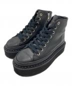 Y'sワイズ）の古着「厚底スニーカー」｜ブラック