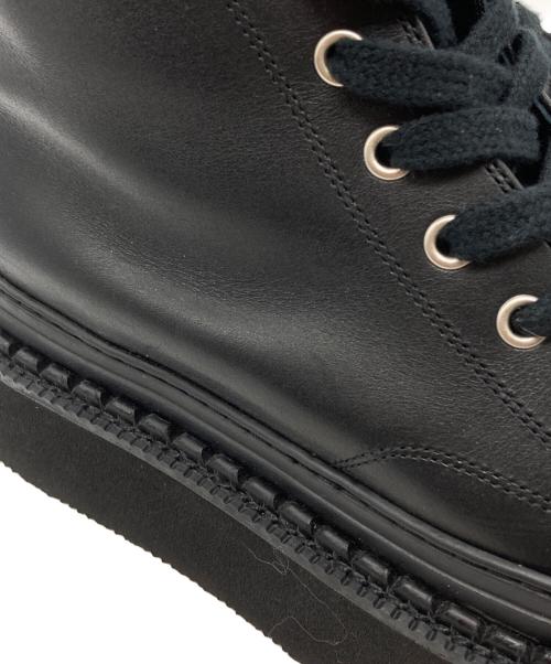 Y's（ワイズ）Y's (ワイズ) 厚底スニーカー ブラック サイズ:4の古着・服飾アイテム