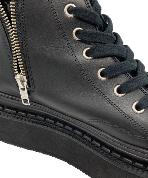 Y's（ワイズ）Y's (ワイズ) 厚底スニーカー ブラック サイズ:4の古着・服飾アイテム