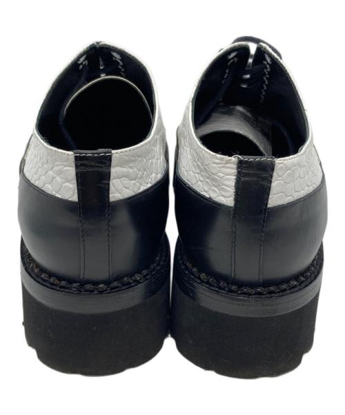 TAKESHI KOSAKA by Y's Pink Label（タケシコウサカ バイ ワイズピンクレーベル）TAKESHI KOSAKA by Y's Pink Label (タケシコウサカ バイ ワイズピンクレーベル) レザーシューズ ブラック サイズ:37の古着・服飾アイテム