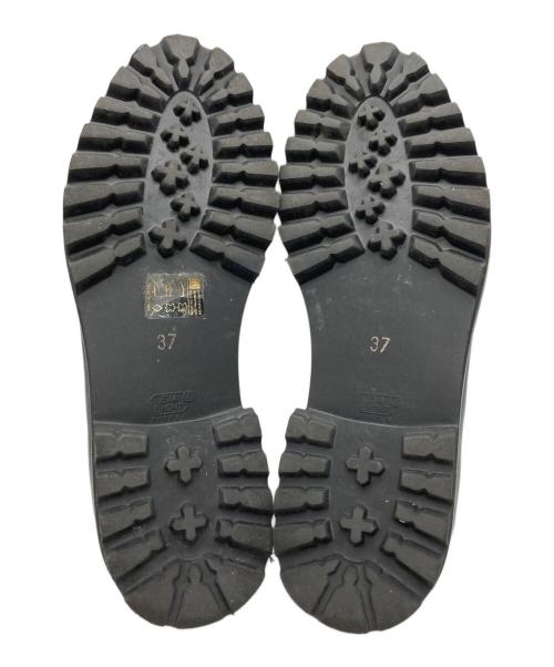 TAKESHI KOSAKA by Y's Pink Label（タケシコウサカ バイ ワイズピンクレーベル）TAKESHI KOSAKA by Y's Pink Label (タケシコウサカ バイ ワイズピンクレーベル) レザーシューズ ブラック サイズ:37の古着・服飾アイテム