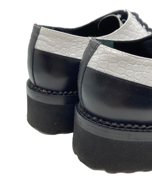 TAKESHI KOSAKA by Y's Pink Label（タケシコウサカ バイ ワイズピンクレーベル）TAKESHI KOSAKA by Y's Pink Label (タケシコウサカ バイ ワイズピンクレーベル) レザーシューズ ブラック サイズ:37の古着・服飾アイテム