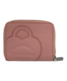 TIFFANY & Co.（ティファニー）の古着「リターントゥスモールジップウォレット」｜ピンク