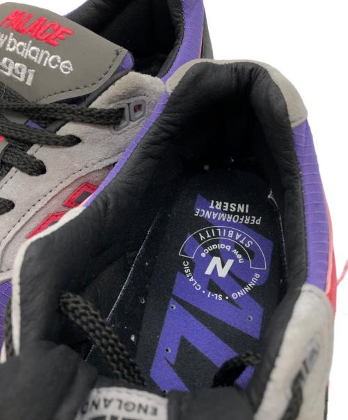NEW BALANCE（ニューバランス）NEW BALANCE (ニューバランス) PALACE (パレス) M991PLE グレー サイズ:UK9の古着・服飾アイテム