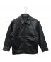 GAP（ギャップ）の古着「レザージャケット」｜ブラック