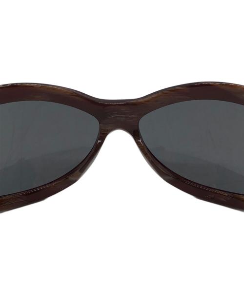 CHANEL（シャネル）CHANEL (シャネル) マトラッセシャネルサングラス ブラウンの古着・服飾アイテム