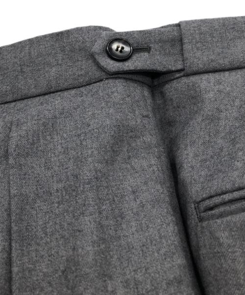 SACRA（サクラ）SACRA (サクラ) タックワイドパンツ グレー サイズ:SIZE 96cm (W38)の古着・服飾アイテム