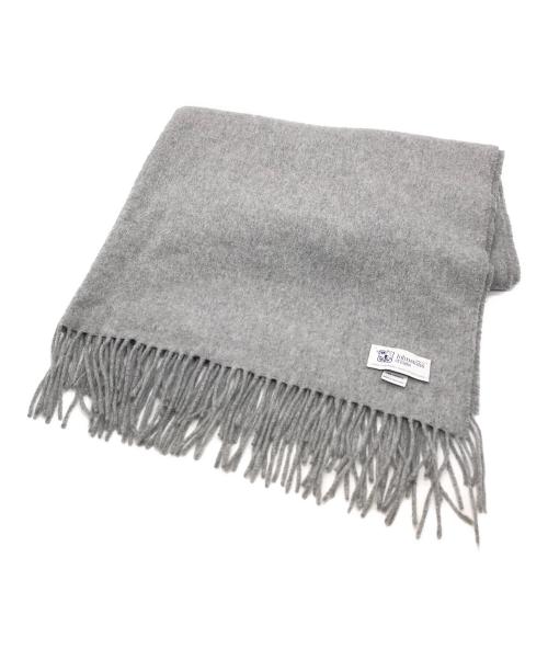 JOHNSTONS OF ELGIN（ジョンストンズオブエルガン）JOHNSTONS OF ELGIN (ジョンストンズオブエルガン) カシミヤマフラー グレー サイズ:下記参照の古着・服飾アイテム