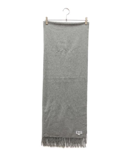 JOHNSTONS OF ELGIN（ジョンストンズオブエルガン）JOHNSTONS OF ELGIN (ジョンストンズオブエルガン) カシミヤマフラー グレー サイズ:下記参照の古着・服飾アイテム