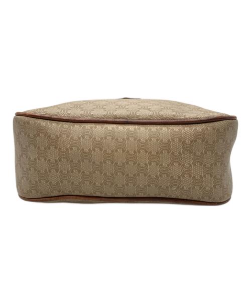 CELINE（セリーヌ）CELINE (セリーヌ) マカダム柄ショルダーバッグ ブラウンの古着・服飾アイテム