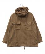 Engineered Garmentsエンジニアドガーメンツ）の古着「プルオーバーシャツ」｜ブラウン