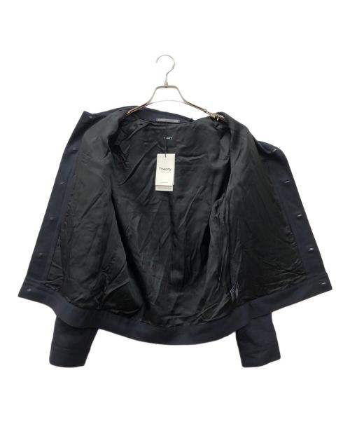 theory（セオリー）theory (セオリー) トラッカーストレッチジャケット ネイビー サイズ:M 未使用品の古着・服飾アイテム