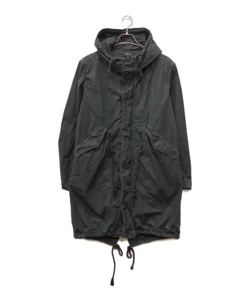 DIESEL（ディーゼル）DIESEL (ディーゼル) モッズコート ブラック サイズ:Mの古着・服飾アイテム