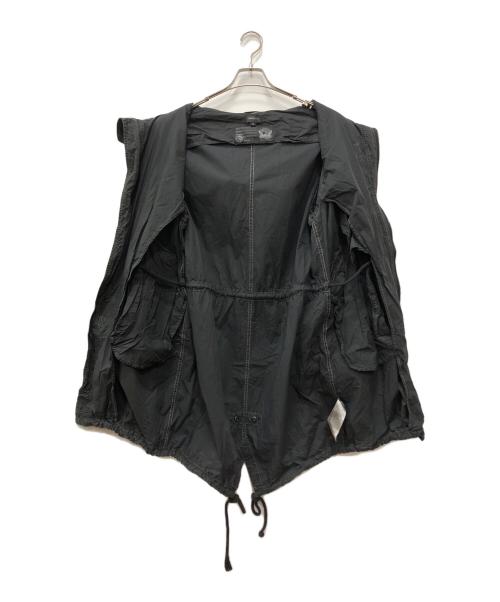 DIESEL（ディーゼル）DIESEL (ディーゼル) モッズコート ブラック サイズ:Mの古着・服飾アイテム