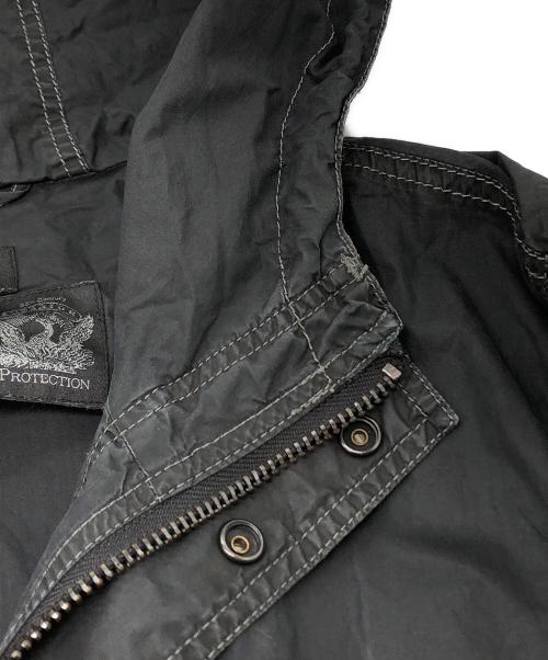 DIESEL（ディーゼル）DIESEL (ディーゼル) モッズコート ブラック サイズ:Mの古着・服飾アイテム