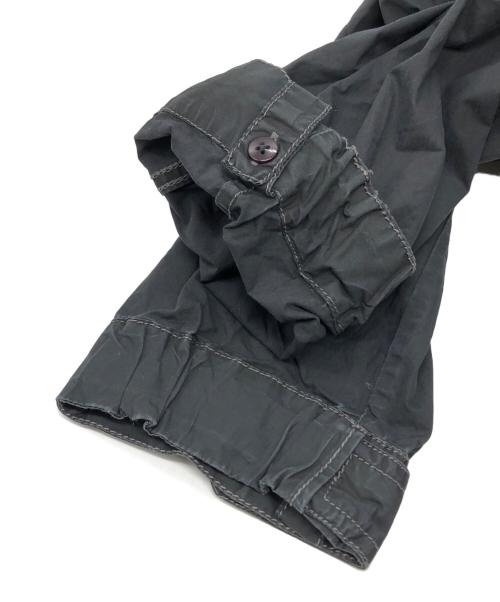 DIESEL（ディーゼル）DIESEL (ディーゼル) モッズコート ブラック サイズ:Mの古着・服飾アイテム