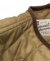 中古・古着 Traditional Weatherwear (トラディショナルウェザーウェア) ノーカラーキルティングコート ベージュ サイズ:36：12000円