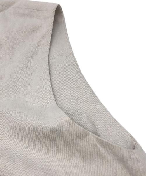 SACRA（サクラ）SACRA (サクラ) リネンコットンベスト グレー サイズ:38の古着・服飾アイテム