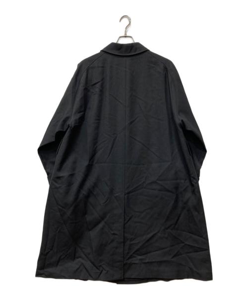 LE（エルイー）LE (エルイー) ウール バルカラー コート ブラック サイズ:下記参照の古着・服飾アイテム