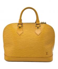 LOUIS VUITTON（ルイ ヴィトン）の古着「ハンドバッグ」｜イエロー