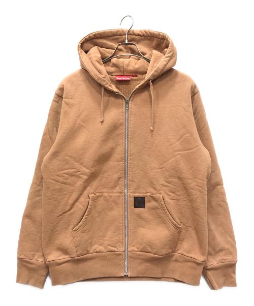 SUPREME（シュプリーム）Supreme (シュプリーム) Thermal Zip Up ブラウン サイズ:Lの古着・服飾アイテム