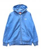 SUPREMEシュプリーム）の古着「ジップパーカー」｜ブルー