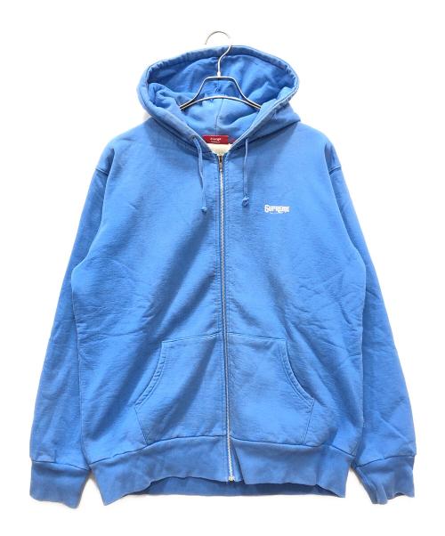 SUPREME（シュプリーム）Supreme (シュプリーム) ジップパーカー ブルー サイズ:XLの古着・服飾アイテム