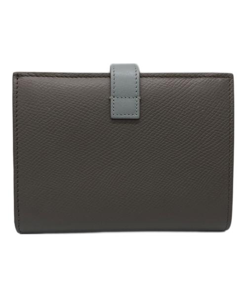 CELINE（セリーヌ）CELINE (セリーヌ) ミディアムストラップウォレット グレーの古着・服飾アイテム