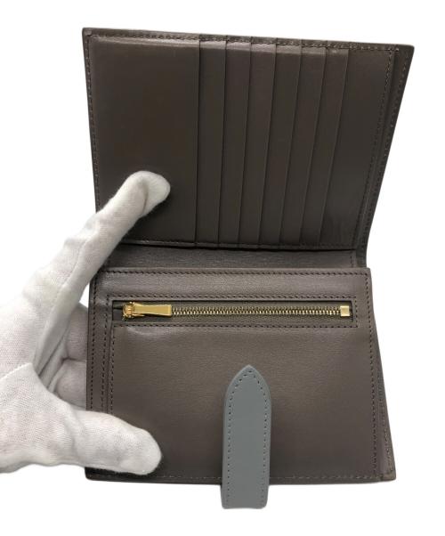 CELINE（セリーヌ）CELINE (セリーヌ) ミディアムストラップウォレット グレーの古着・服飾アイテム