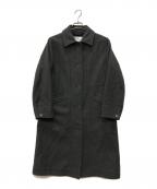MHLエムエイチエル）の古着「BASIC WOOL MELTON COAT」｜カーキ