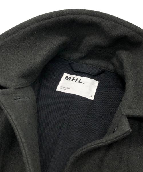 MHL（エムエイチエル）MHL (エムエイチエル) BASIC WOOL MELTON COAT カーキ サイズ:2の古着・服飾アイテム