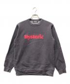hystericsヒステリックス）の古着「ヒスガールスウェット」｜グレー