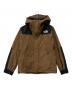 THE NORTH FACE（ザ ノース フェイス）の古着「ゴアテックスマウンテンジャケット」｜ブラウン