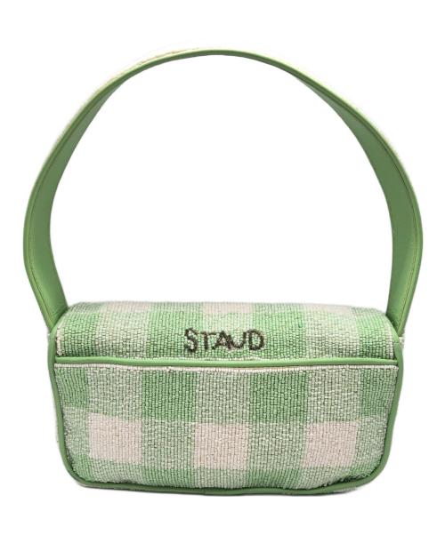 STAUD（スタウド）STAUD (スタウド) ビーズショルダーバッグ グリーン サイズ:下記参照の古着・服飾アイテム