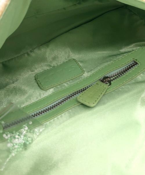 STAUD（スタウド）STAUD (スタウド) ビーズショルダーバッグ グリーン サイズ:下記参照の古着・服飾アイテム