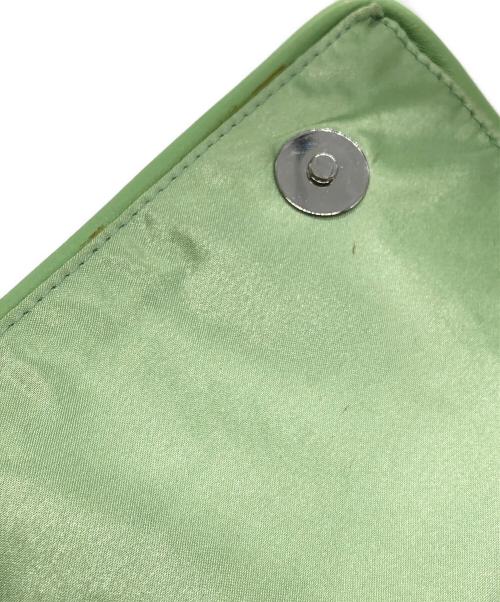 STAUD（スタウド）STAUD (スタウド) ビーズショルダーバッグ グリーン サイズ:下記参照の古着・服飾アイテム