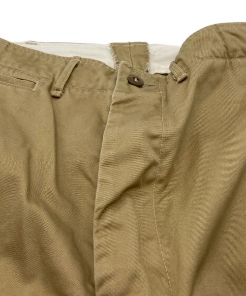 orSlow（オアスロウ）orSlow (オアスロウ) ヴィンテージフィット アーミー トラウザー ベージュ サイズ:3の古着・服飾アイテム