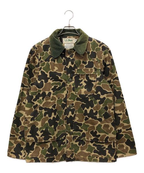 L.L.Bean（エルエルビーン）L.L.Bean (エルエルビーン) ダックハンターカモ カバーオール ベージュ サイズ:38の古着・服飾アイテム
