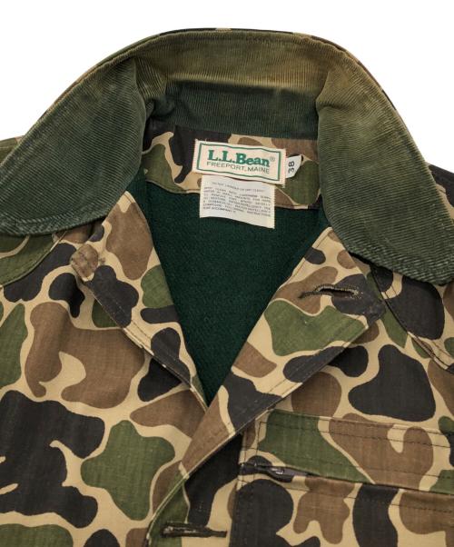 L.L.Bean（エルエルビーン）L.L.Bean (エルエルビーン) ダックハンターカモ カバーオール ベージュ サイズ:38の古着・服飾アイテム