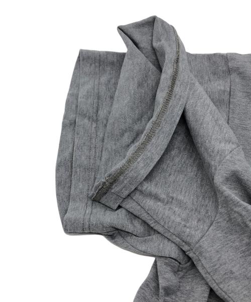 KOLOR（カラー）KOLOR (カラー) 度詰め天竺 CUTSEW デザイン Tシャツ グレー サイズ:2の古着・服飾アイテム