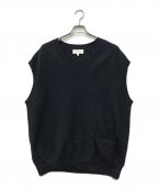 STUDIO NICHOLSONスタジオ ニコルソン）の古着「12ゲージニットベスト」｜ブラック