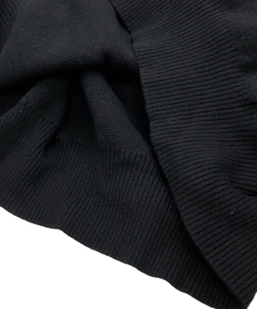 STUDIO NICHOLSON（スタジオ ニコルソン）STUDIO NICHOLSON (スタジオ ニコルソン) 12ゲージニットベスト ブラック サイズ:Mの古着・服飾アイテム