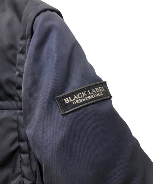 BLACK LABEL CRESTBRIDGE（ブラックレーベル クレストブリッジ）BLACK LABEL CRESTBRIDGE (ブラックレーベル クレストブリッジ) 4WAYダウンジャケット ネイビー サイズ:Mの古着・服飾アイテム